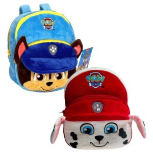 Patrulha Canina 1x Mochila Infantil Pelúcia Candide