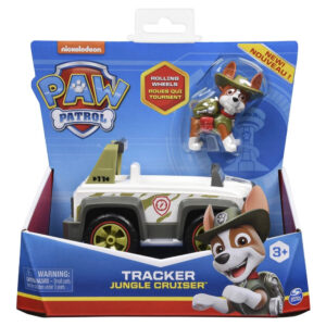 Patrulha Canina Boneco Brinquedo Veiculo Solido Tracker