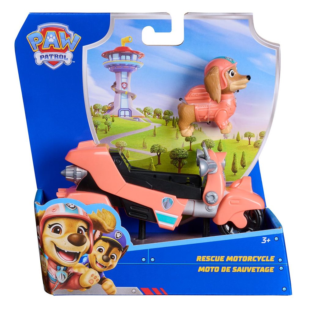 Patrulha Canina Motocicleta Com Boneca Da Liberty
