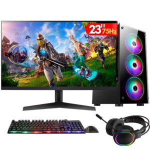 PC Gamer 2Eletro Player,Intel Core i5,16GB,GT 4GB,256GB,500W, LED