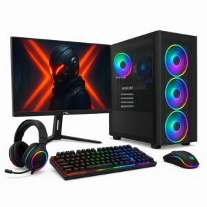 Pc Gamer 3green Amd Ryzen 7 5700G 32GB SSD 1TB Monitor 24″