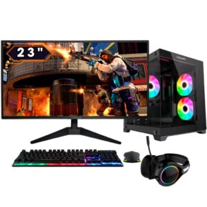 PC Gamer BluePC Fire Ryzen 5 5600GT, 32GB, Radeon Vega, SSD 1TB