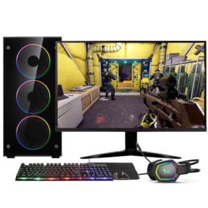 PC Gamer Completo Amd Ryzen 7 5700G, 16GB DDR4, SSD NVMe 512GB, Fonte