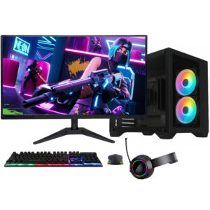 PC Gamer Completo BluePC Force, Ryzen 5, Radeon RX, 8GB, SSD 256GB