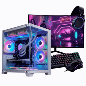 PC Gamer Completo Ryzen 5 5500, RX 7600, 16GB DDR4, SSD 500GB NVMe