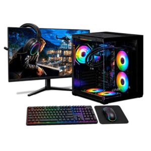 Pc Gamer Completo Ryzen 5 5600Gt, 16Gb Ddr4, Ssd 480Gb