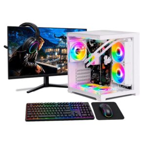 Pc Gamer Completo Ryzen 5 5600Gt, 16Gb Ddr4, Ssd 480GB