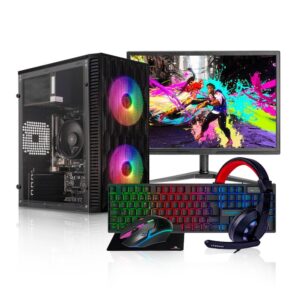 PC Gamer Forge, Intel Core i5, 16GB DE RAM, SSD 240GB, Completo com
