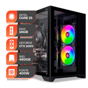 PC Gamer Forge, Intel Core i5, GeForce Gtx 1060 3GB, 16GB DE RAM, SSD