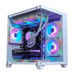 PC Gamer Ryzen 5 5500, RX 7600, 16GB DDR4, SSD 500GB NVMe, 600W 80