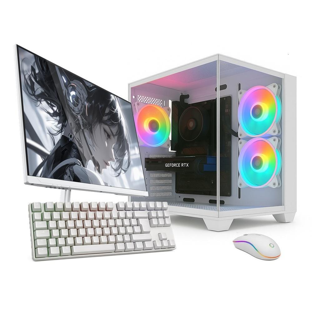PC Gamer Skill Apex Ryzen 5 5500 RX 580 16GB SSD 1TB M24"