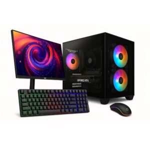 PC Gamer Skill Apex Ryzen 5 5500 RX 580 16GB SSD 256GB M24"
