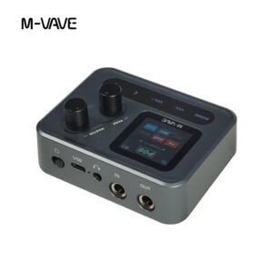 Pedal de efeitos portátil para guitarra Pocket Amp Processador