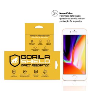 Película de Nano Vidro para iPhone 7 e iPhone 8 Gorila Shield