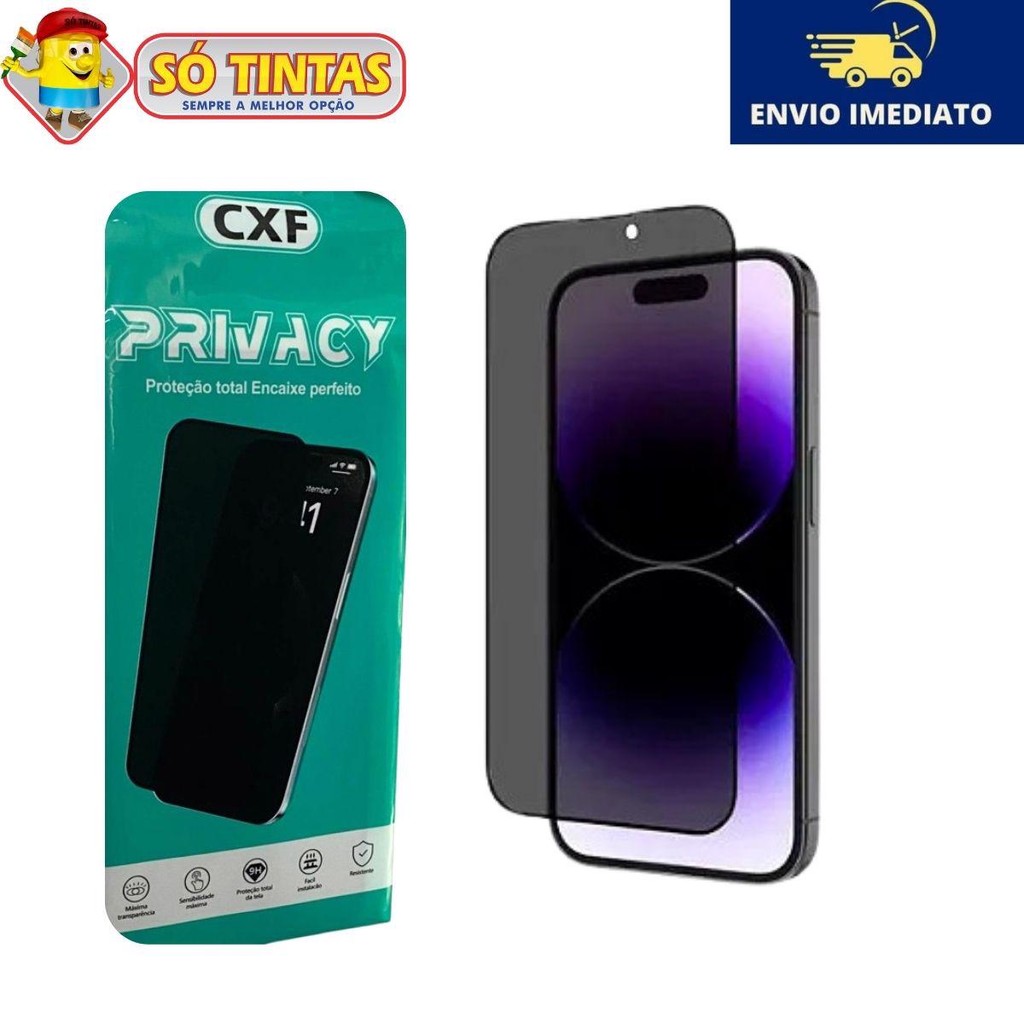 Película de Privacidade Cxf Privacy 3D Proteção Total da Tela