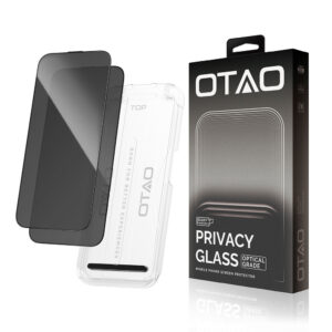 Película de Vidro 2.5D Iphone 16 Pro Otao 28 Privacy 2un — Celulares e Acessórios