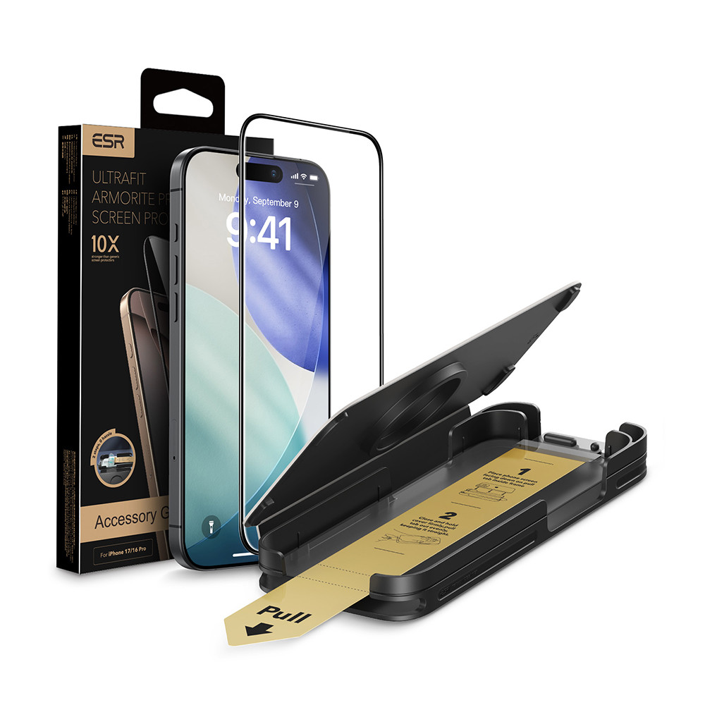 Película Esr iPhone 17 16 Pro Vidro Armorite Pro UltraFit