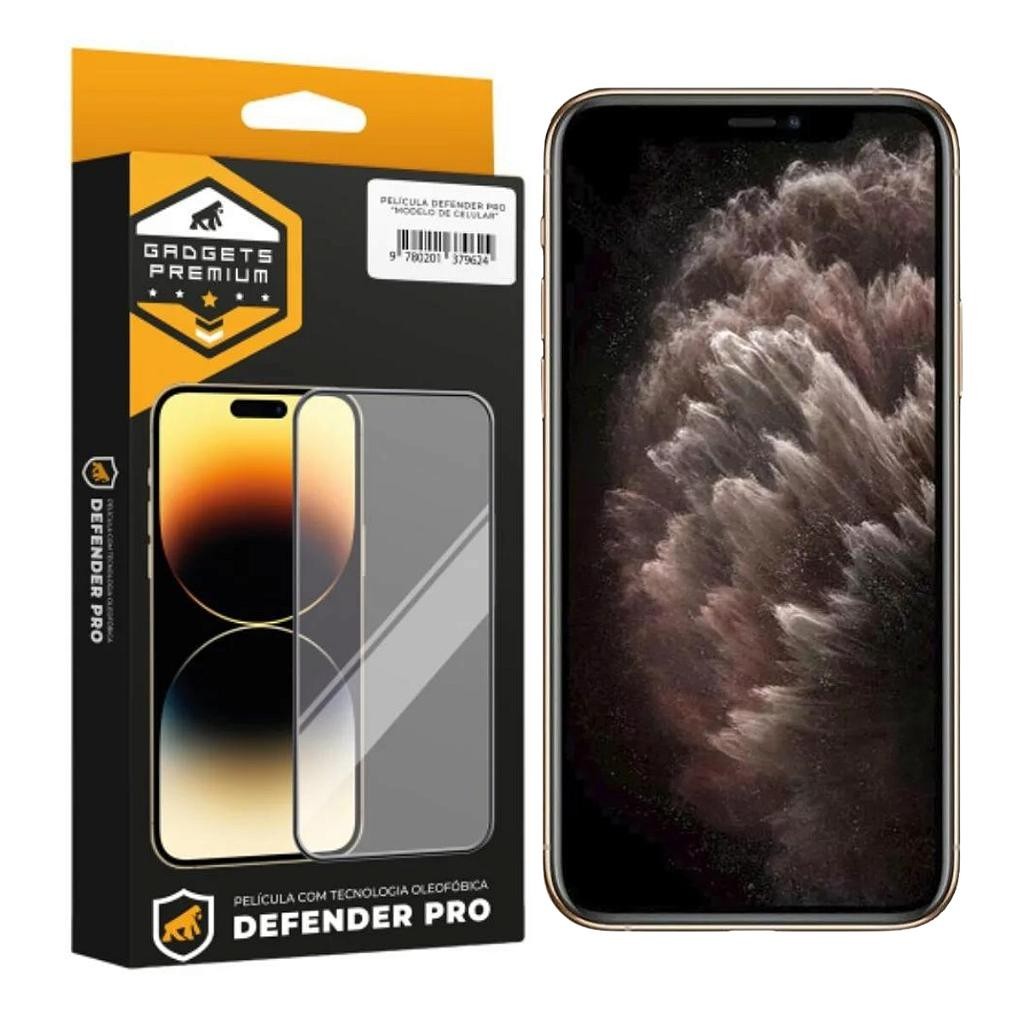 Película para iPhone 11 Pro Max Defender Pro Preta Gshield