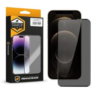 Película para iPhone 12 Pro Defender Pro Privacidade Preta Gshield