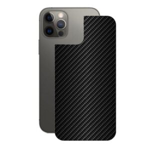 Película para iPhone 12 Pro Traseira de Fibra de Carbono Preta Gshield