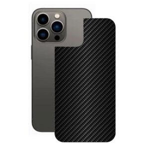 Película para iPhone 13 Pro Traseira de Fibra de Carbono Preta Gshield