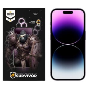 Película para iPhone 14 Pro com Aplicador Survivor Privacidade Gshield