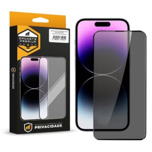 Película para iPhone 14 Pro Max Defender Pro Privacidade Preta Gshield