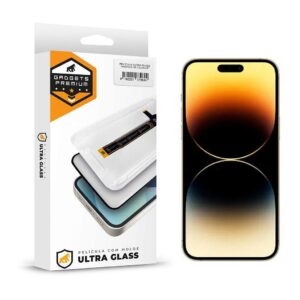 Película para iPhone 14 Pro Max Ultra Glass Preta Gshield