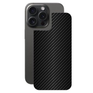 Película para iPhone 15 Pro Traseira de Fibra de Carbono Preta Gshield