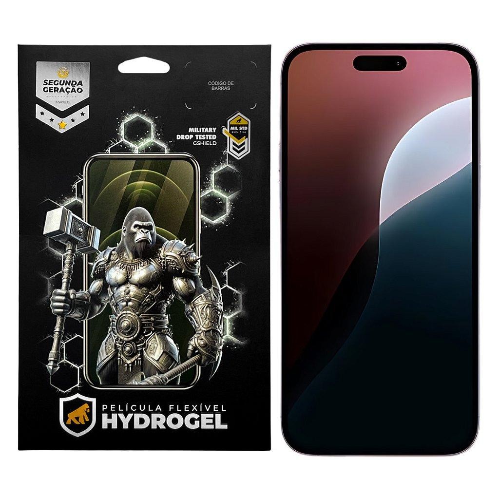 Película para iPhone 16 Pro Hydrogel HD Gshield — Celulares e Acessórios
