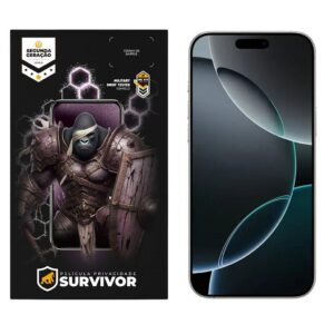 Película para iPhone 16 Pro Max com Aplicador Survivor Privacidade