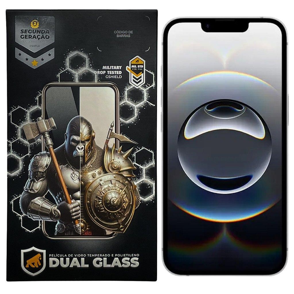 Película para iPhone 16E Dual Glass Preta Gshield