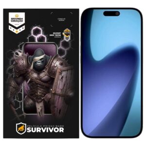 Película para iPhone 17 Privacidade com Aplicador Survivor Gshield