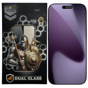 Película para iPhone 17 Pro Max Dual Glass Preta Gshield