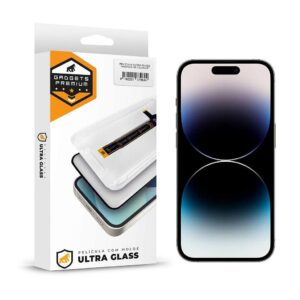 Película Ultra Glass Gshield p iPhone 14 Pro Vidro Duplo Temperado e