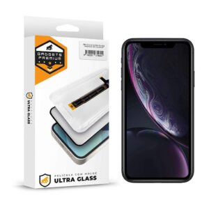 Película Ultra Glass Gshield p iPhone XR Vidro Duplo Temperado e