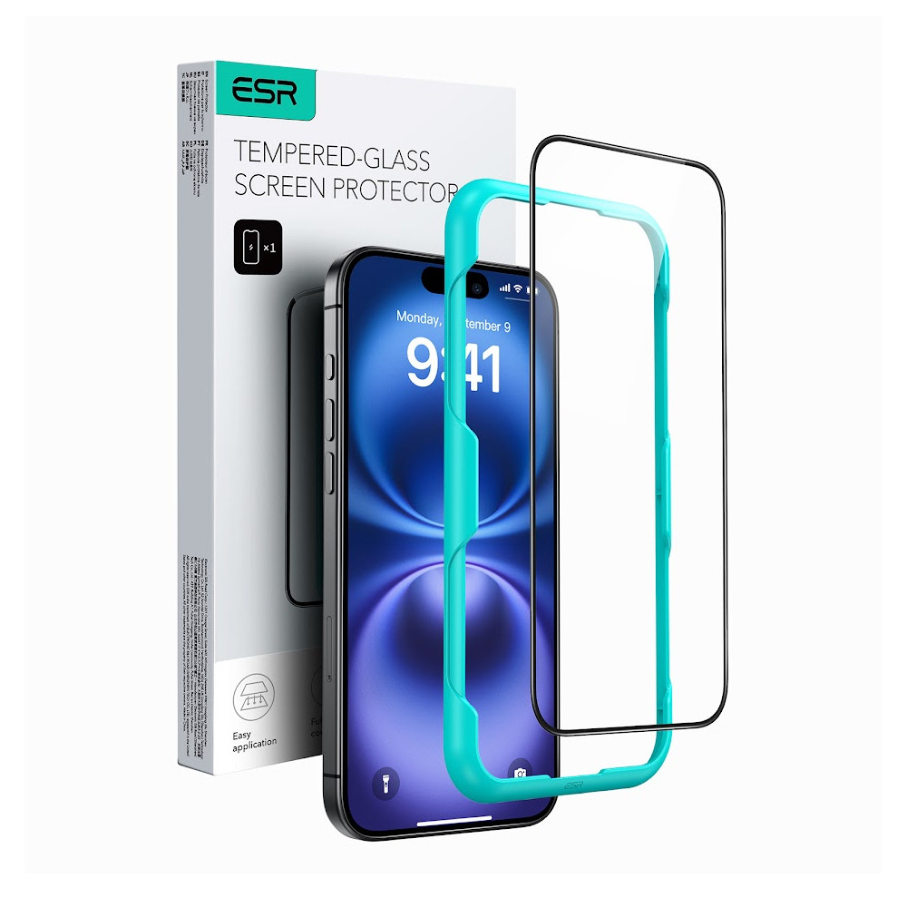Película Vidro Temperado Esr pra iPhone 16 Transparente