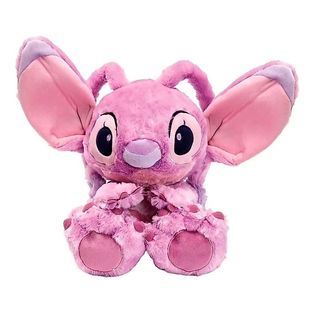 Pelúcia Disney Lilo E Stitch Angel 30cm Big Feet Fun
