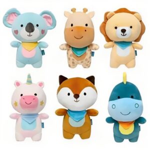 Pelúcia Infantil Hipoalergênica Bichinhos Turminha Soft Buba