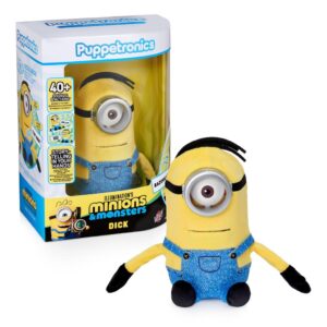 Pelúcia Interativa Dick Puppetronics Minions Monstros