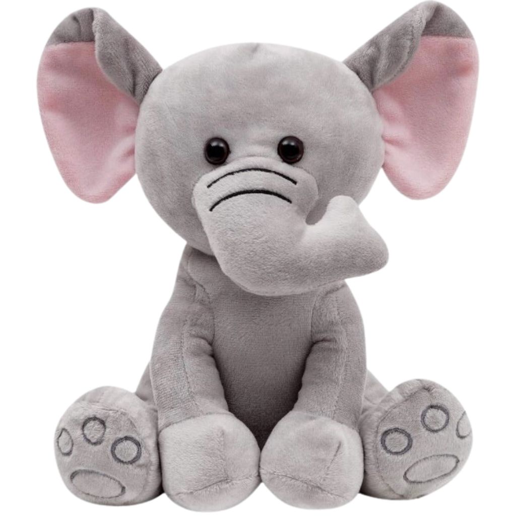Pelúcia Meu Elefantinho Bebê Cinza 4772 Buba