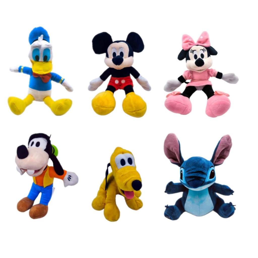 Pelúcia Mickey e Amigos Sortida e Unitária Multikids