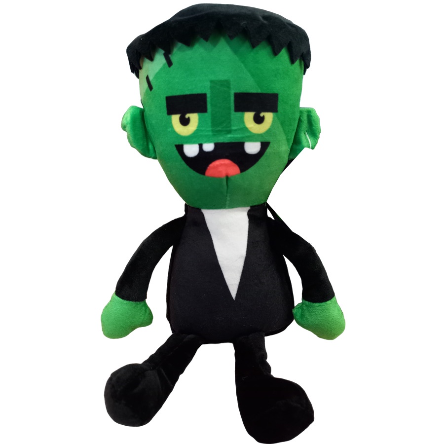 Pelúcia Monstro do Frankenstein 28 cm Halloween 1 unidade Rizzo