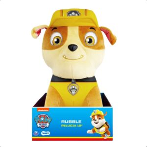 Pelúcia Patrulha Canina Boneco Brinquedo Infantil Rubble Tamanho G