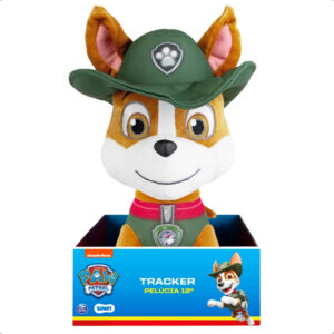Pelúcia Patrulha Canina Boneco Brinquedo Infantil Tracker Tamanho G
