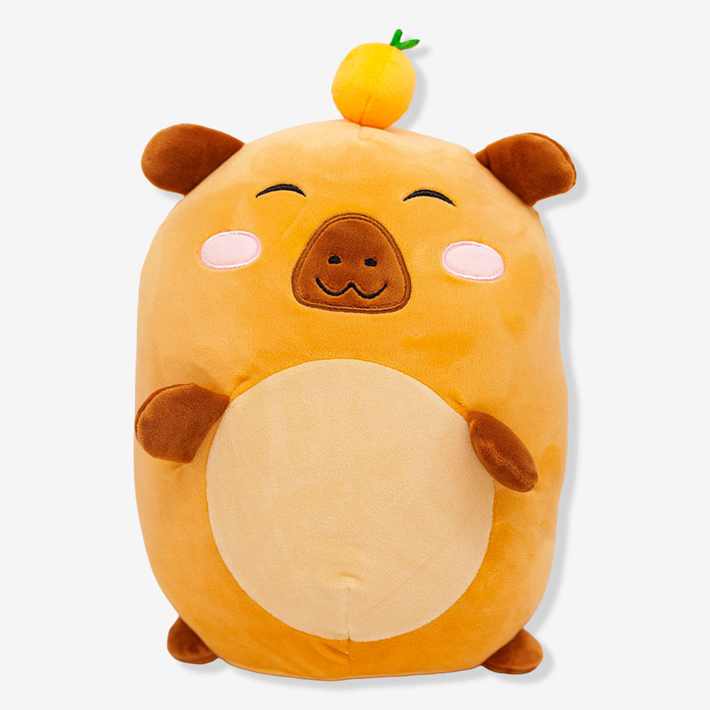Pelúcia Puffy Capivara Zonacriativa