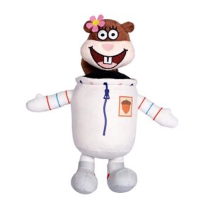 Pelúcia Sandy Bochechas Turma do Bob Esponja Multikids