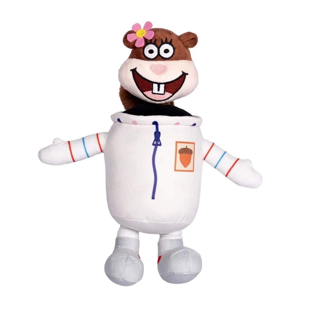 Pelúcia Sandy Bochechas Turma do Bob Esponja Multikids