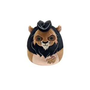 Pelúcia Scar de 20cm do Rei Leão Squishmallows