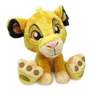 Pelúcia Simba Big Feet Rei Leão Disney 30 Cm Fun